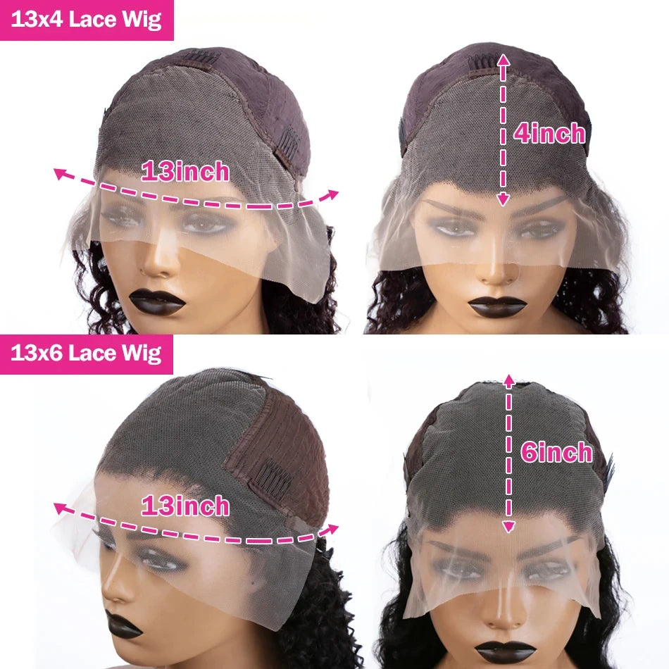13x4 Body Wave Bob Lace Front Wigs Human Hair Pre Plucked Loose Wave Bob Wigs Glueless Wig Brazilian Hair Bob Wig Natural Color