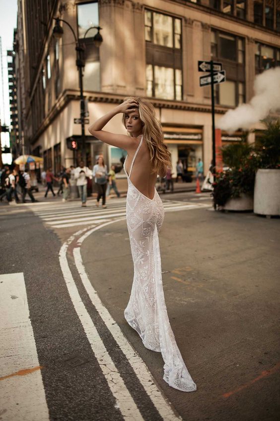 elegant Long Dress Sexy Backless women Party Dress