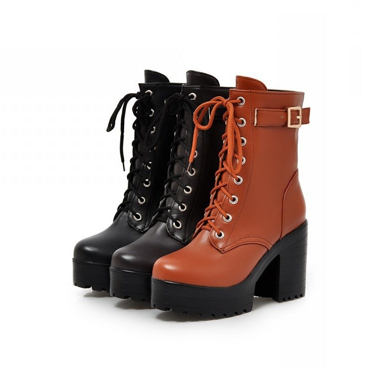 High heel women boots