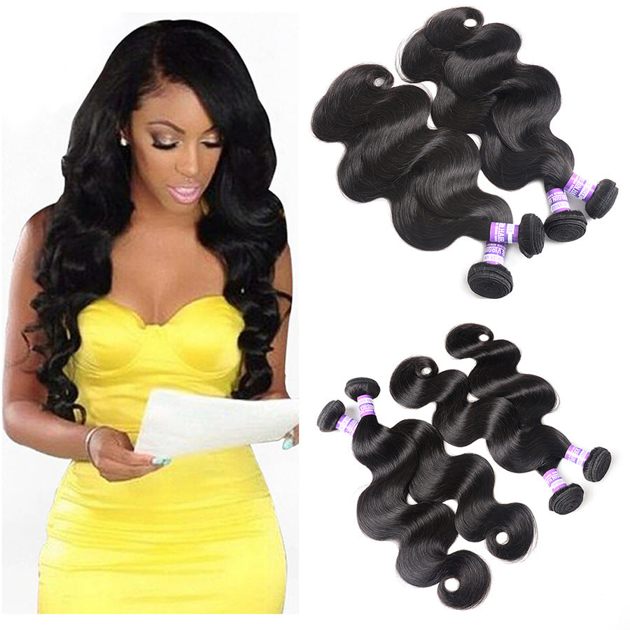 100% human hair body wave