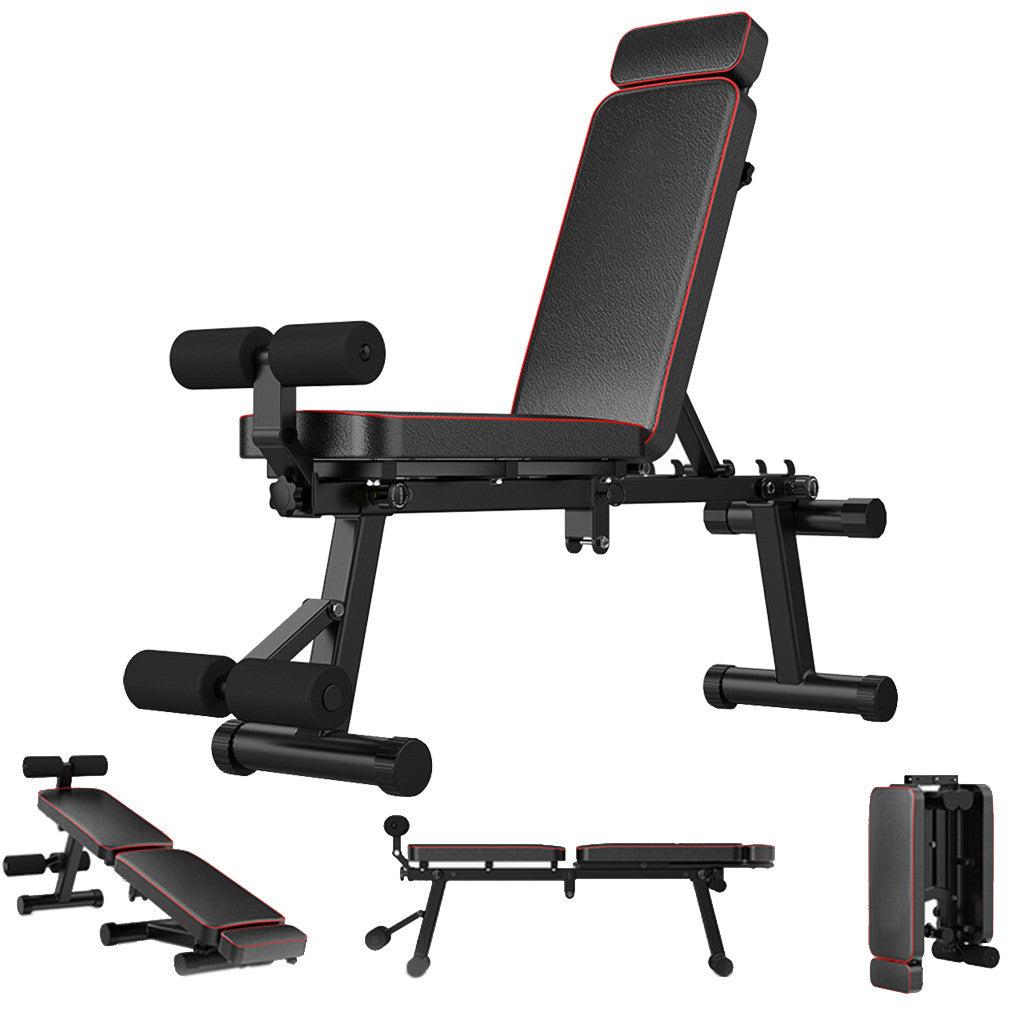 Sit Ups Dumbbell bench