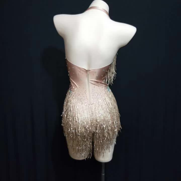 Sparkly Gold one- piece bodysuit