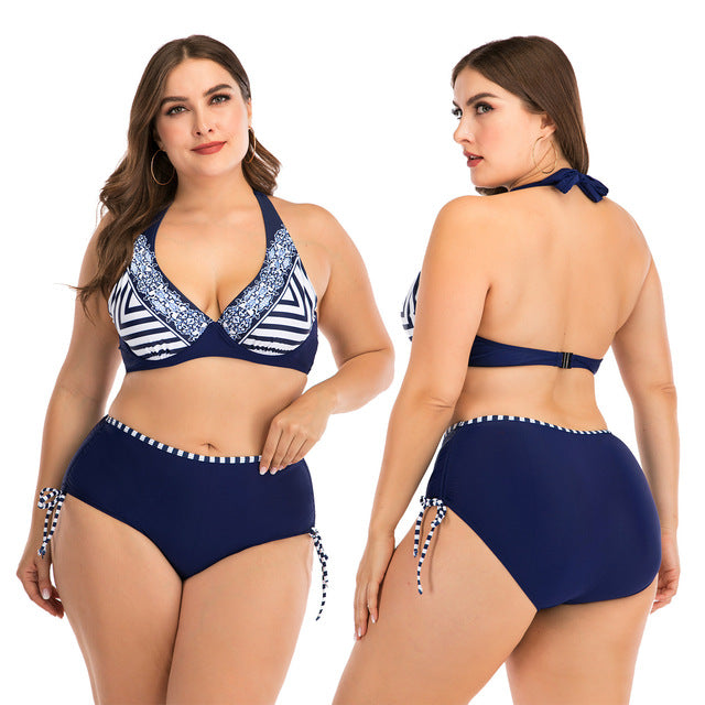 Swimwear Large Size Woman Two Piece