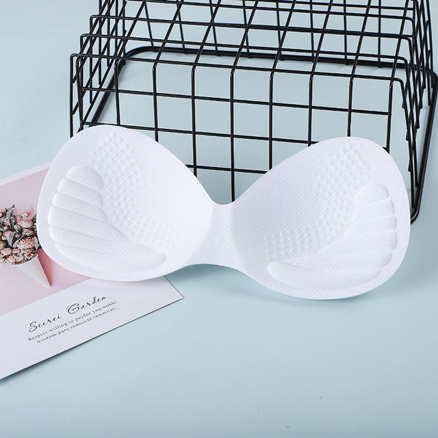 Women Triangle Sponge Pads Chest Cups Breast Bra Inserts Chest Pad
