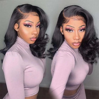 BOB Wig Short Human Hair Wigs Lace Front Human Hair Wigs Loose Wave 13X4 Lace Front wig Body Wave Wigs For Women Human Hair