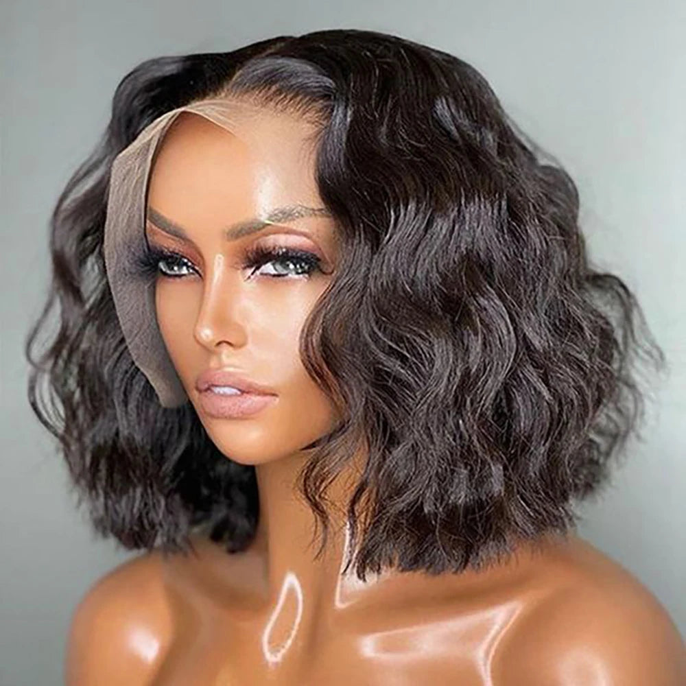 BOB Wig Short Human Hair Wigs Lace Front Human Hair Wigs Loose Wave 13X4 Lace Front wig Body Wave Wigs For Women Human Hair