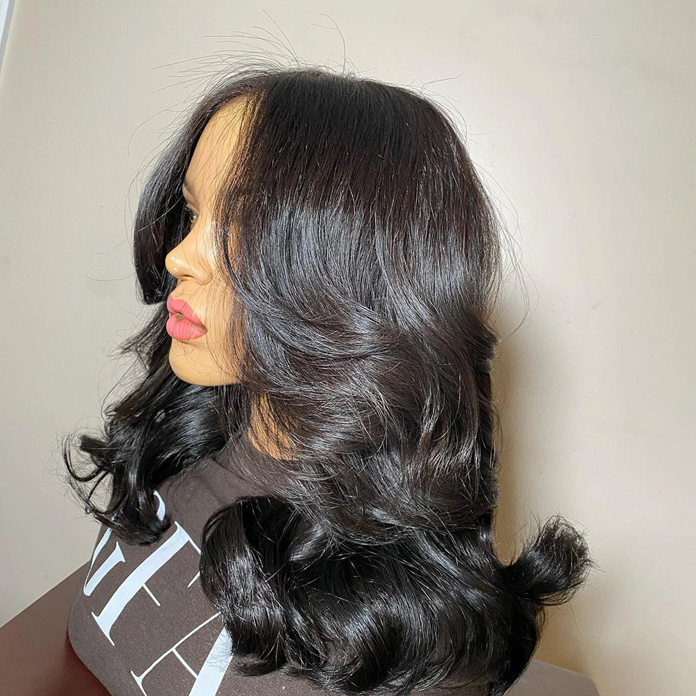 BOB Wig Short Human Hair Wigs Lace Front Human Hair Wigs Loose Wave 13X4 Lace Front wig Body Wave Wigs For Women Human Hair