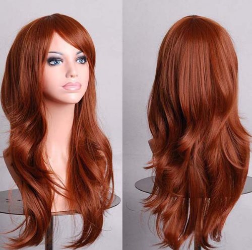 best-selling cosplay color Europe and American wig gold model