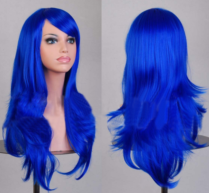 best-selling cosplay color Europe and American wig gold model