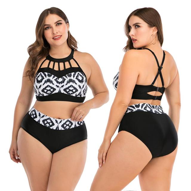 Swimwear Large Size Woman Two Piece
