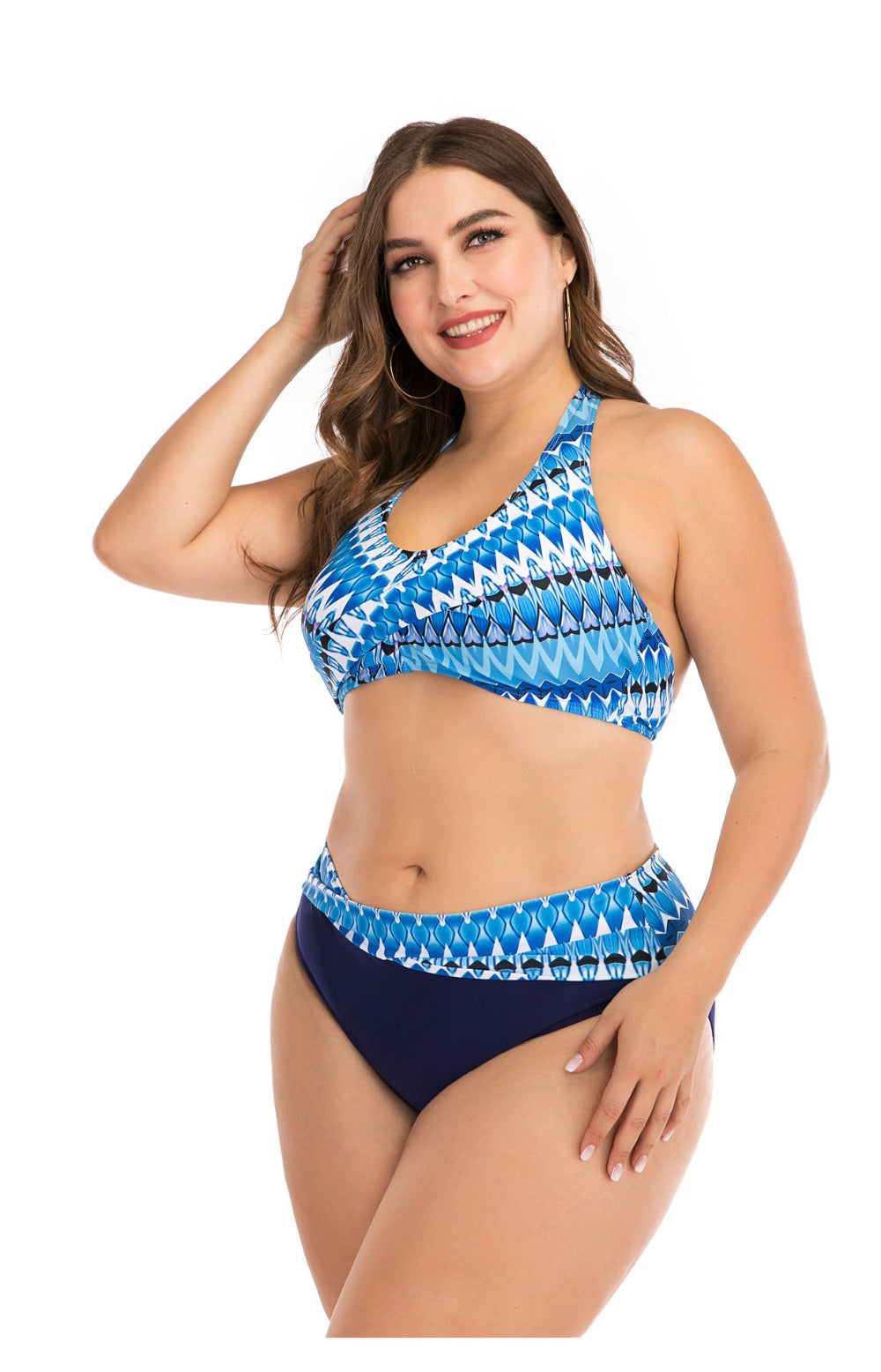Swimwear Large Size Woman Two Piece