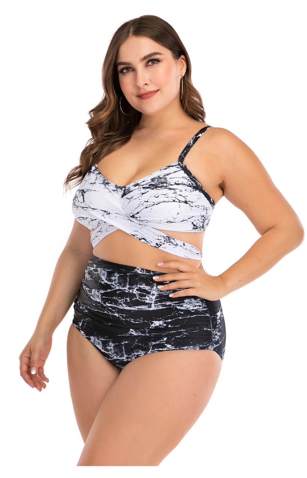 Swimwear Large Size Woman Two Piece