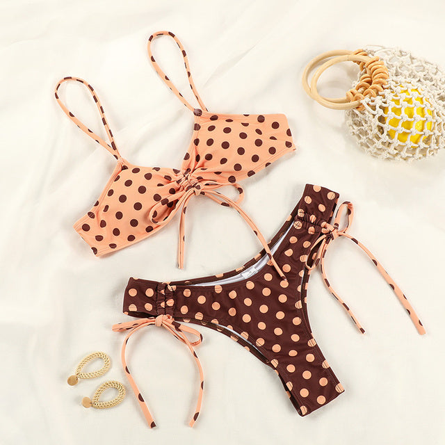 Sexy Bikini Bandage Swimsuit Low Waist Swimming suit