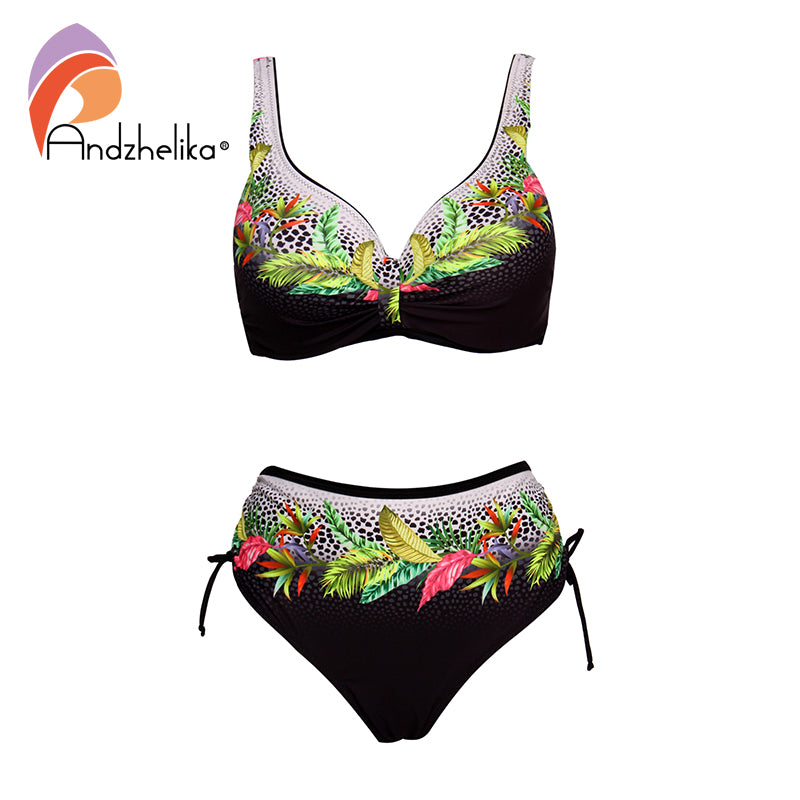 Floral High-Waisted Bikini Sets Sexy Push Up 2022 Summer Two Pieces swimsuit