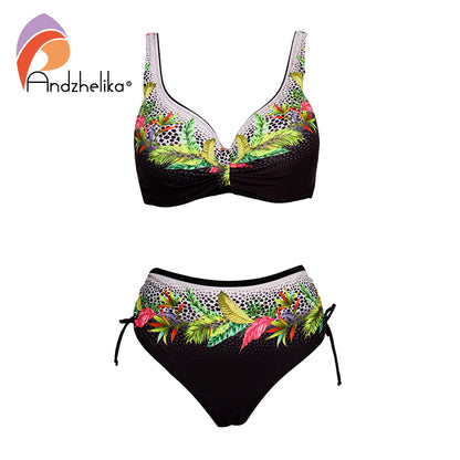 Floral High-Waisted Bikini Sets Sexy Push Up 2022 Summer Two Pieces swimsuit