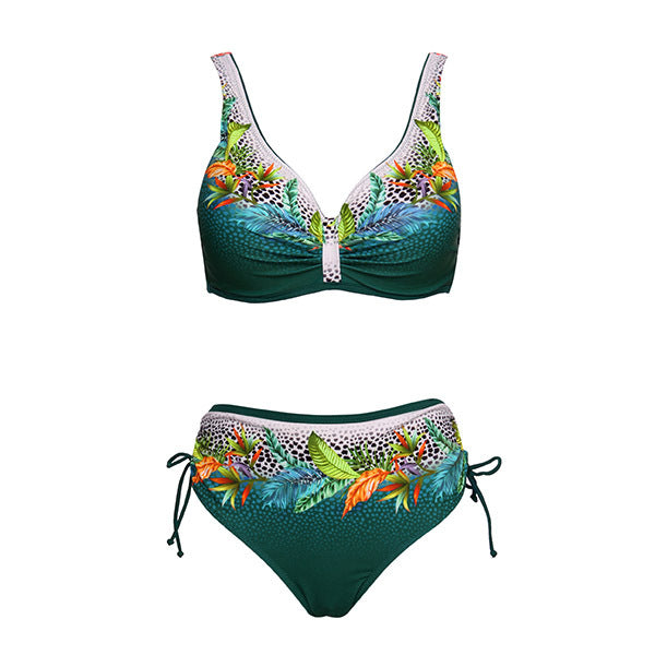 Floral High-Waisted Bikini Sets Sexy Push Up 2022 Summer Two Pieces swimsuit