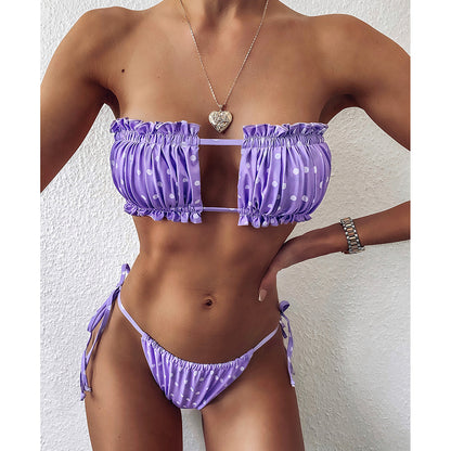 Sexy Bikini 2022 pleaded Mini Thong